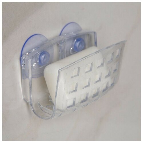 Держатель для мочалки на присосках Bath Collection 9x5x6 см в ассортименте 1 шт 259₽