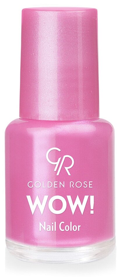 Golden Rose Лак для ногтей WOW!, 6 мл, 25