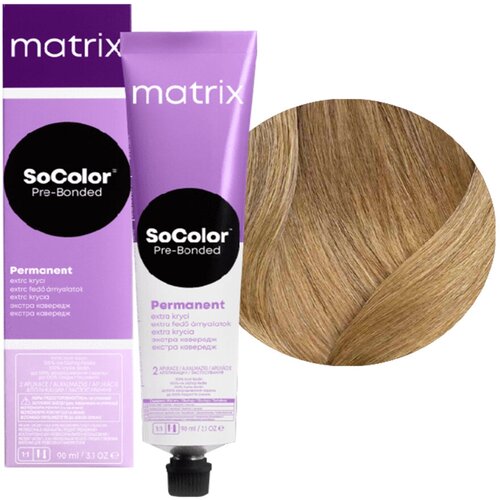 Matrix SoColor Pre-bonded стойкая крем-краска для седых волос Extra coverage, 510N очень-очень светлый блондин натуральный, 90 мл