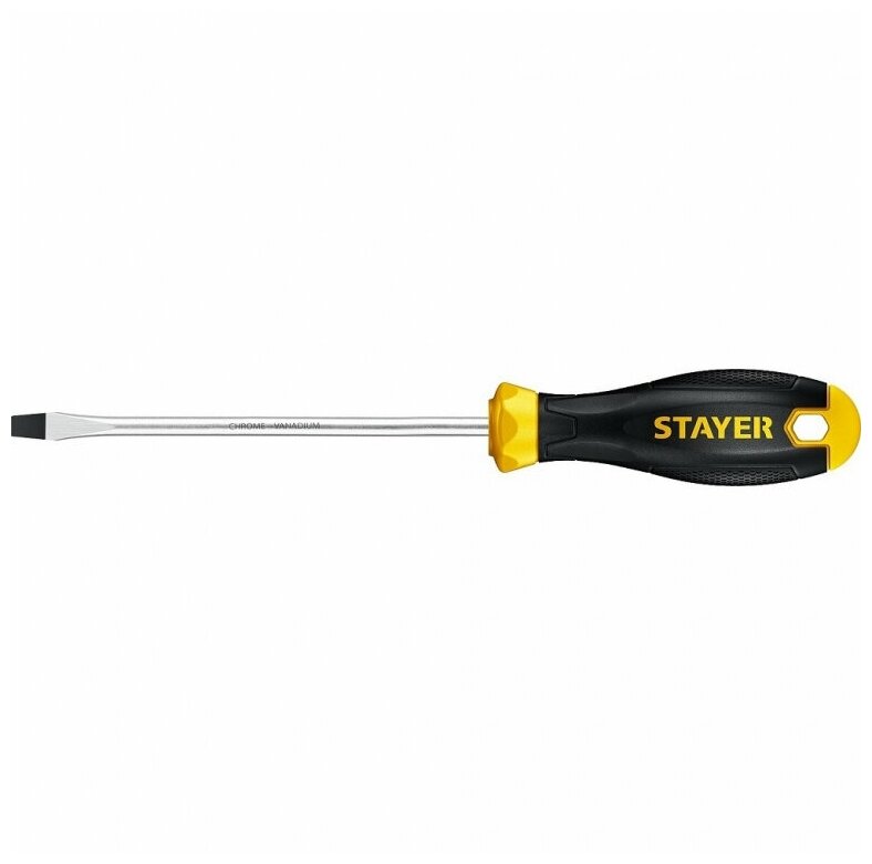 STAYER Отвертка диэлектрическая STAYER (SL; 4; 100 мм)