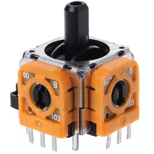 Стик 3d analog для геймпада Xbox One S X Series S X Sony PS4 PS5 Оранжевый 3д Аналог джойстика dualshock dualsense 39000₽