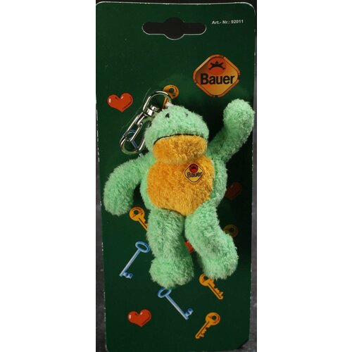 Мягкая игрушка брелок Лягушка BAUER 12 см 449₽