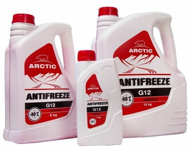 фото Антифриз -40 ARCTIC G12 красный 10кг