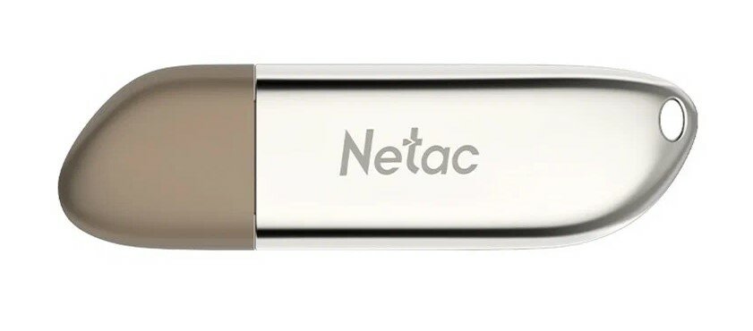 Флешка Netac U352, 8Gb, USB 2.0, Серебристый/Коричневый NT03U352N-008G-20PN - фото №8