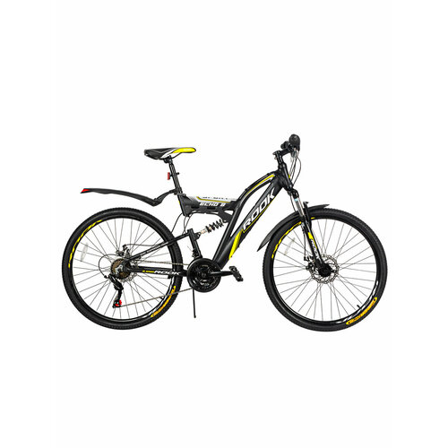 Велосипед горный ROOK ECHO-R8-BY 26 черно-желтый 1959000₽