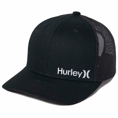 Кепка Hurley, хлопок, размер one size, черный