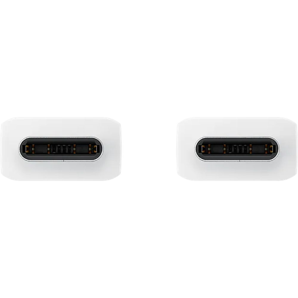 Зарядное устройство Samsung Cable USB-C на USB-C, 5А, 1.8м, белый