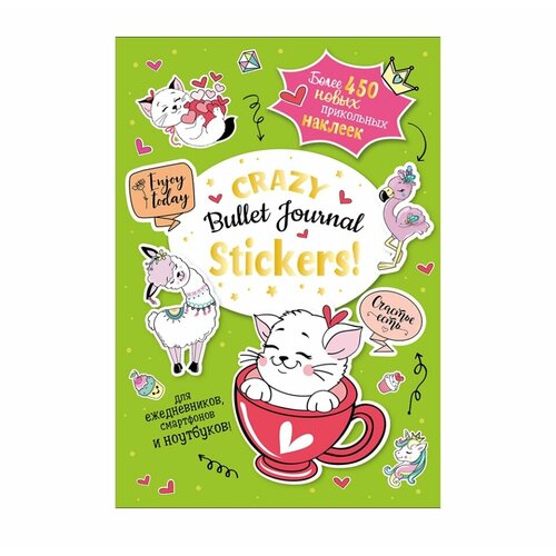 Наклейки Crazy Bullet Journal Stickers в ассортименте