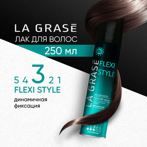 Фото La Grase Лак для волос Flexi Style, сильная фиксация