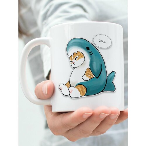 Кружка Котик спит 490₽