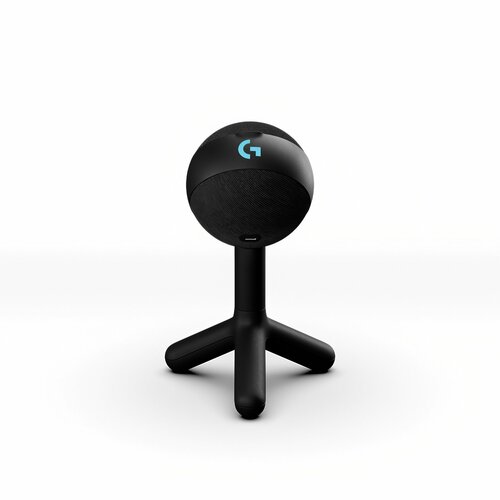 Микрофон Logitech Yeti Orb Black Lightsync USB-C черный 10455₽