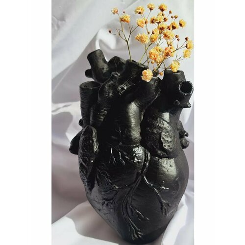 Ваза для сухоцветов сердце