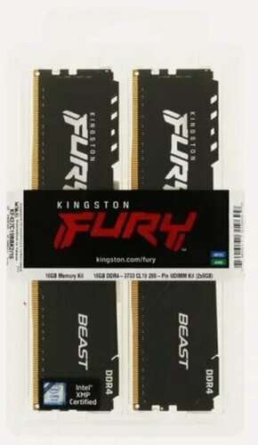 Изображение товара Оперативная память Kingston FURY Beast 64 ГБ (32 ГБ x 2 шт.) DDR4 3200 МГц DIMM CL16 KF432C16BBK2/64