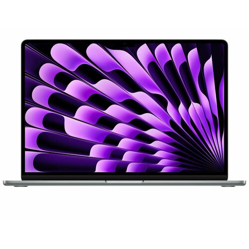 Apple MacBook Air 15 2023 M2 RAM 8 ГБ SSD 512 ГБ Apple graphics 10-core macOS spacegray рус клавиатура гравировка 145500₽