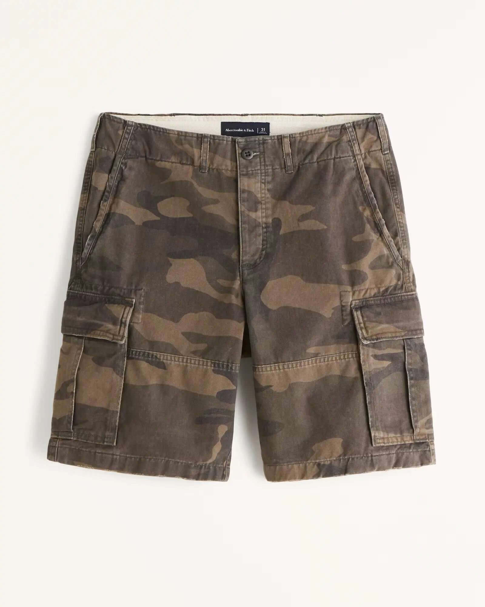 Шорты Abercrombie & Fitch, размер 36, зелeный