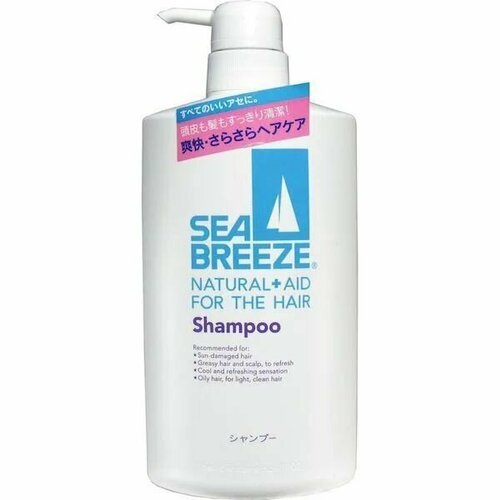 SEA BREEZE шампунь для волос женский и мужской для жирной кожи головы Япония 600 мл 1470₽