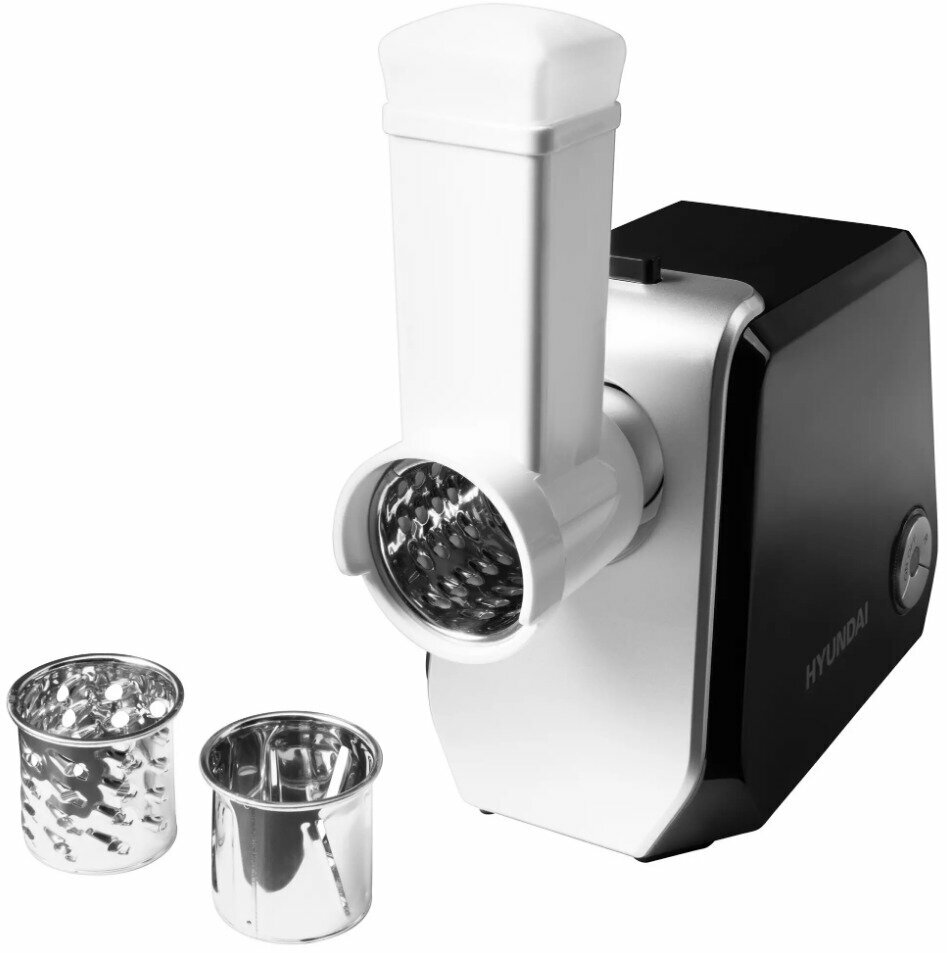 Мясорубка Hyundai HY-MG4422 черный/серебристый - фото №3
