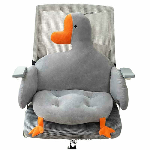 Подушка на стул Po-ro-ro 40x45 см серый