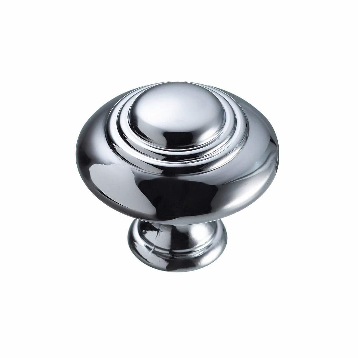 Ручка мебельная кнопка GIUSTI LINEA DECOR WPO2031/25.0002 polished chrome