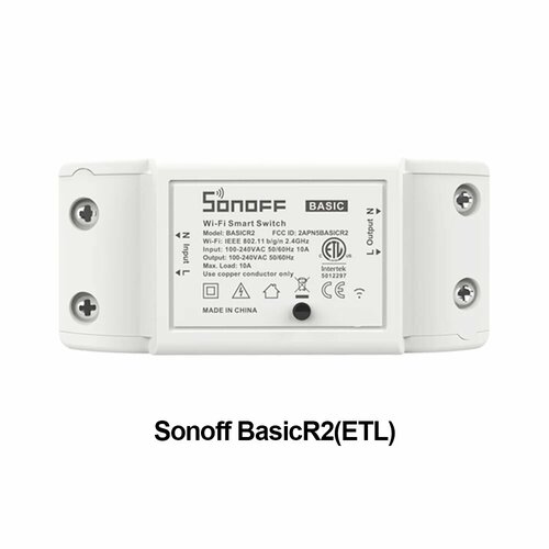 SONOFF BasicR2 Wi-Fi умный переключатель Sonoff BasicR2 509₽