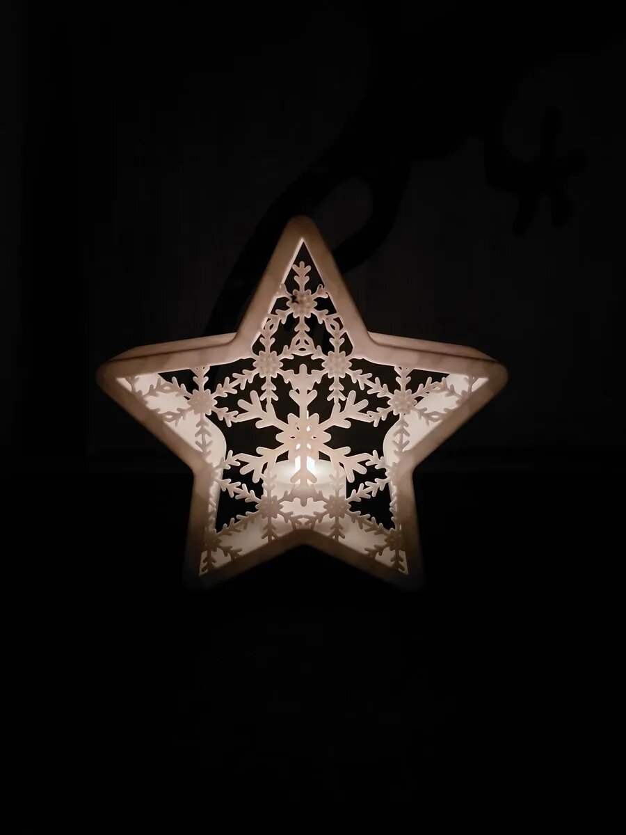 Новогодний подсвечник — фото 1