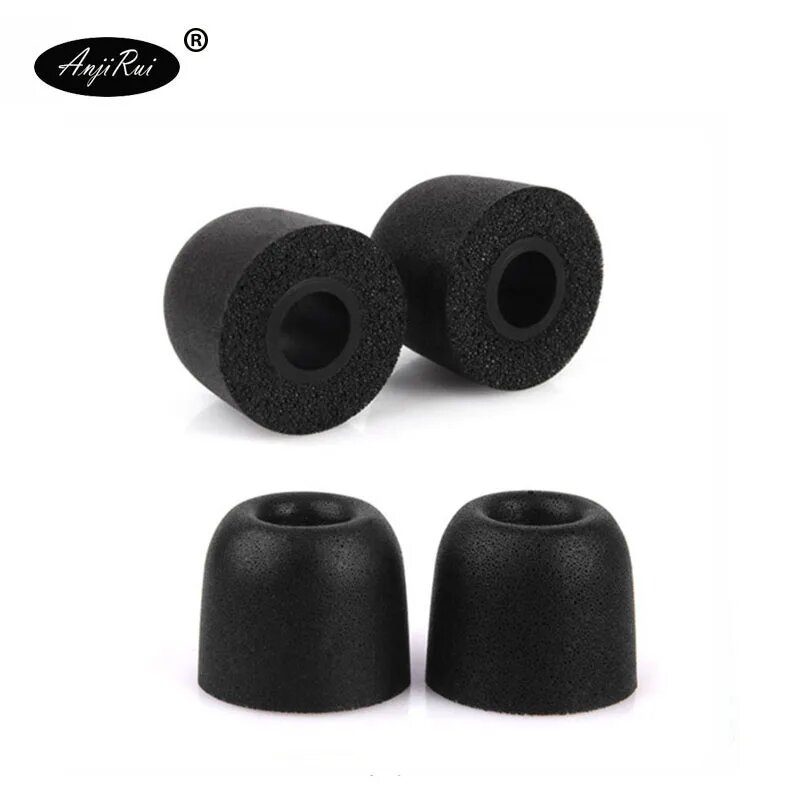 AnjiRui амбушюры для наушников T400/T500 из пены с эффектом памяти, T500 (L) 4 pcs black