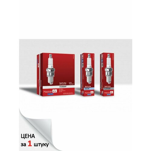 Свеча зажигания ZKER6A10EG Nikel для ам Seat Skoda Volkswagen MasterKit 77SP074 459₽