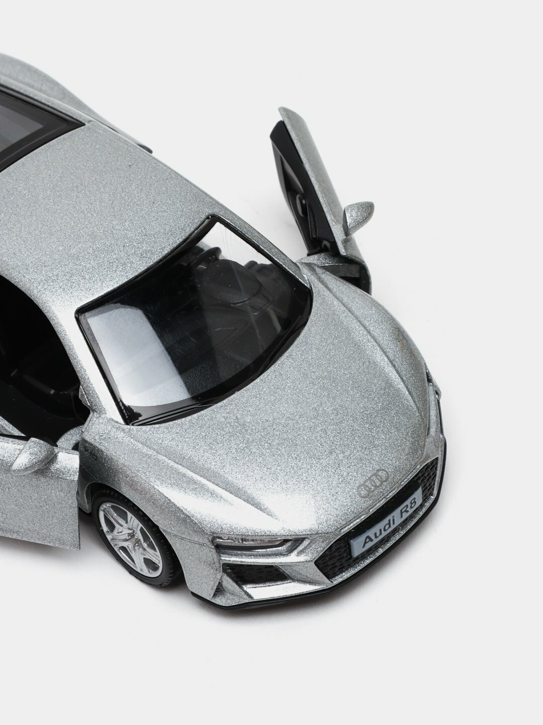 Инерционные коллекционные игрушечные машинки 1:36, Audi r8 coupe стальной — фото 1