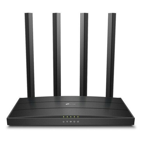 TP-LINK Archer C80, Dual Band, 1,9Гбит/с (1300 на 5 ГГц + 600 на 2,4 ГГц) 3T3R, 1 порт WAN 1000 Мбит/с, 4 порта 1000 Мбит/с, 1хUSB 2.0, 3 съемных антенны