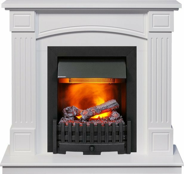Каминокомплект Dimplex Boston - Белый (Высота 925см) с очагом Danville Black FB2