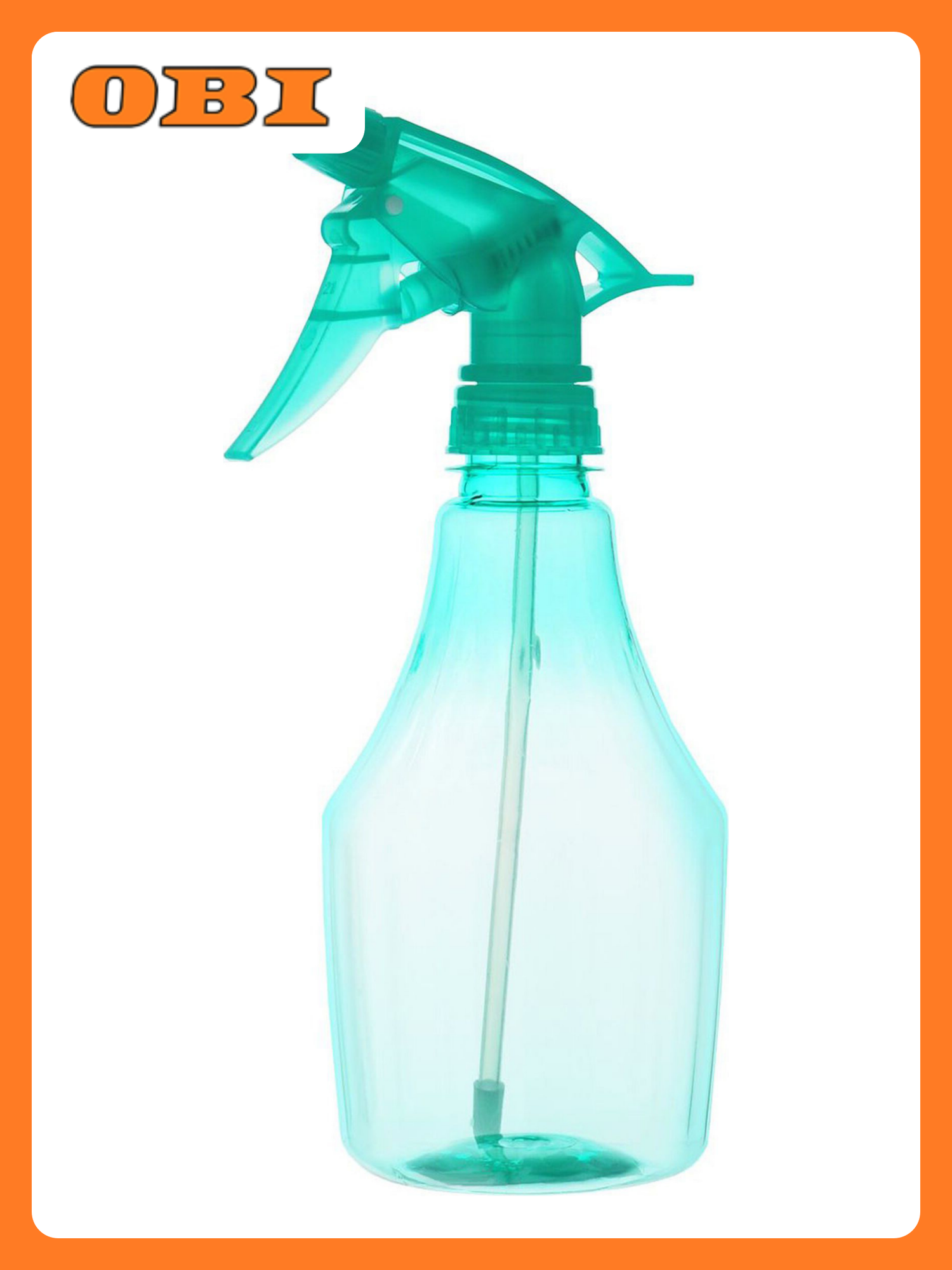 Опрыскиватель для комнатных растений GARDEN SHOW рычажный пластик голубой 055л