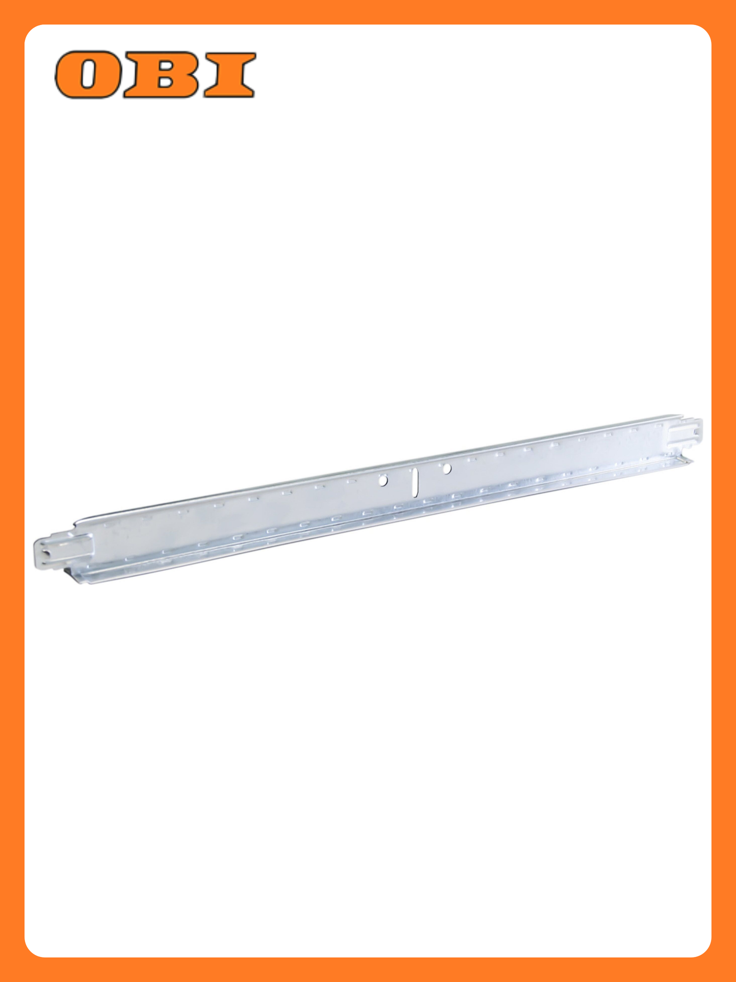 Профиль потолочный Албес Евро T сталь белый 1200x24x29 мм