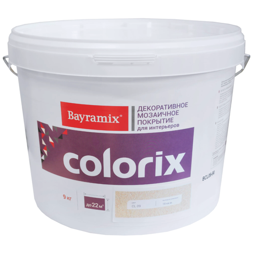 Декоративное покрытие Bayramix Colorix (9кг) CLP 417 С перламутром