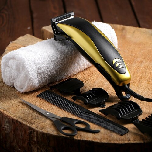 Машинка для стрижки Luazon LTRI-14 15 Вт 36912 мм 220 В жёлтая 133400₽