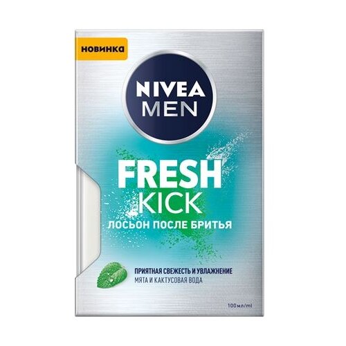 Лосьон после бритья Men Fresh Kick Nivea, 100 г, 100 мл