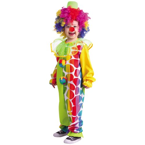 фото Костюм пуговка клоун (2014 к-19), разноцветный, размер 122