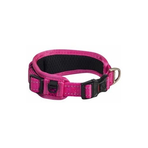 Rogz Ошейник нейлоновый для собак Rogz Classic Collar Padded серия Utility, размер L, обхват 30-42 см, розовый