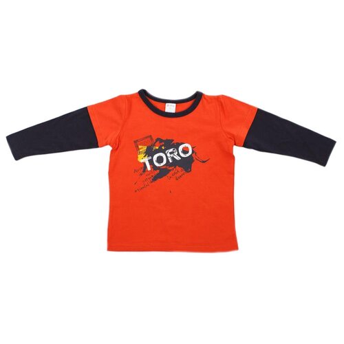 фото Лонгслив v-baby, размер 104, красный