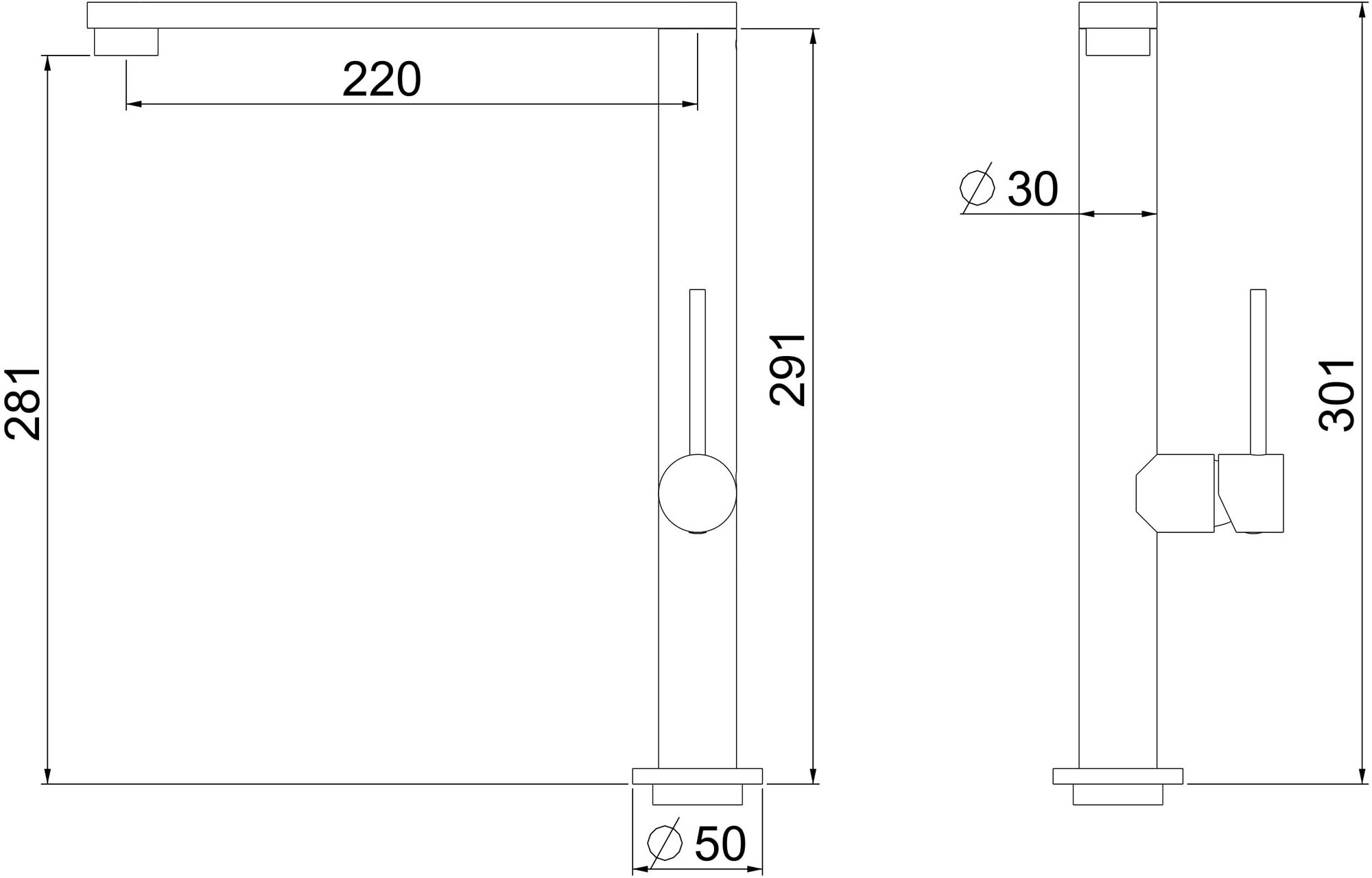 Смеситель для кухни Orange Steel M99-000ni - фотография № 6