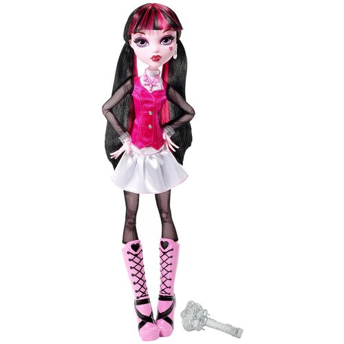 Кукла Монстр Хай Дракулаура 42см страшно огромные, Monster High Frightfully Tall Ghouls Draculaura 17