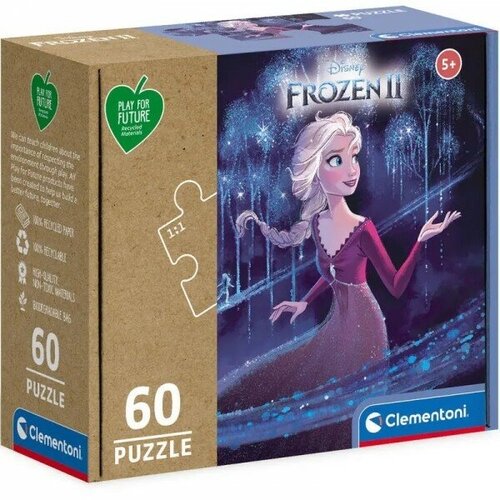 Пазл Clementoni 60 Disney Frozen. Холодное сердце 2, арт.27001 пазл clementoni 24 maxi disney frozen холодное сердце арт 24224