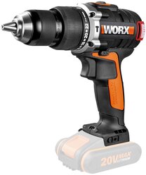 Аккумуляторная ударная дрель-шуруповерт Worx WX373.9, без аккумулятора