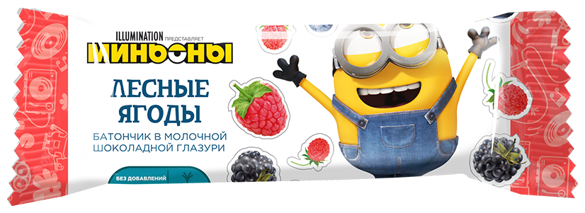 Батончик Смурфики, Лесные ягоды 30г МОК - фото №4