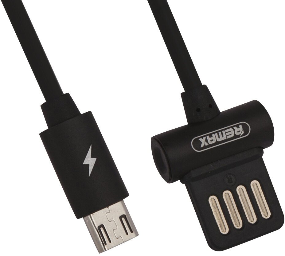 USB кабель REMAX Waist Drum Series Cable RC-082m Micro USB черный