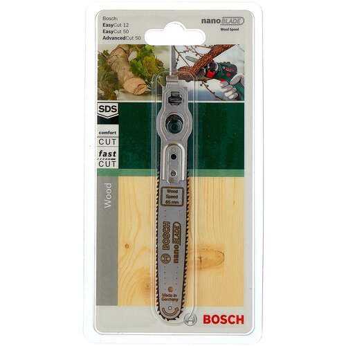 Полотно пильное BOSCH Nanoblade Wood Speed 65 (2.609.256.D86)