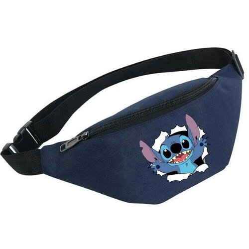 фото Сумка поясная noname, синий