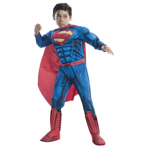 фото Костюм супермена с мышцами детский, m (5-7 лет) rubie's