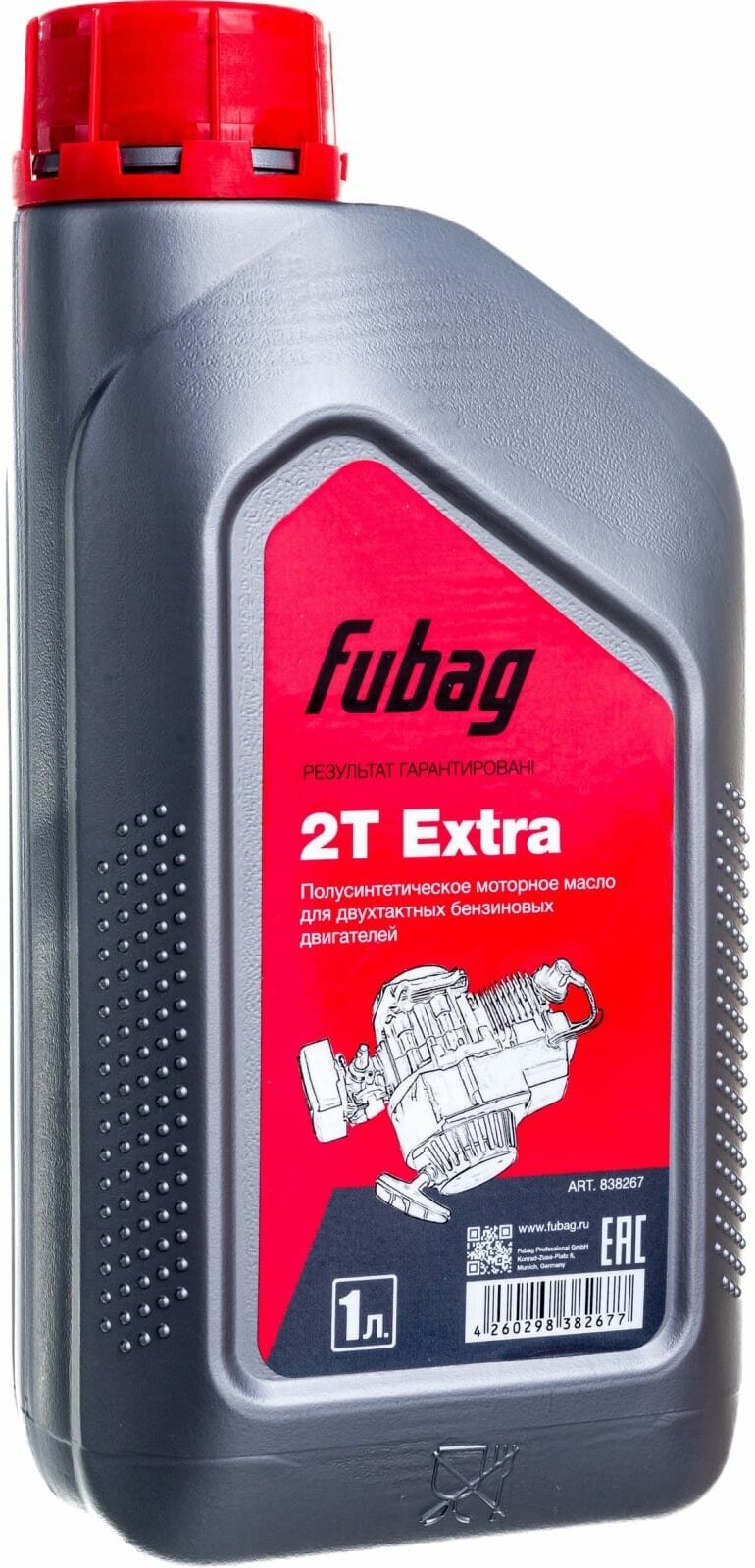 Масло полусинтетическое Fubag 2Т Extra, 2-х тактное, 1 л