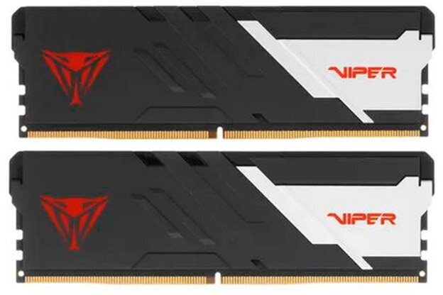 Модуль памяти Patriot Memory Viper Venom Black DDR5 DIMM 6800Mhz PC5-54400 CL34 - 32Gb (2x16Gb) PVV532G680C34K