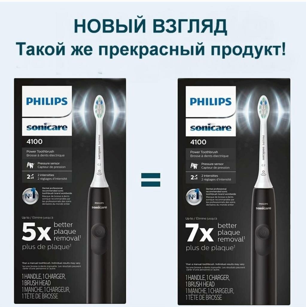 Электрическая Зубная щетка Sonicare 4100 Power HX3681/24